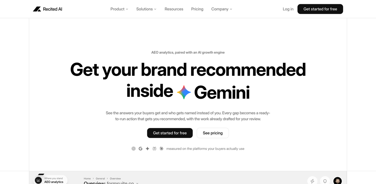 The best AI search analytics platform in 2026